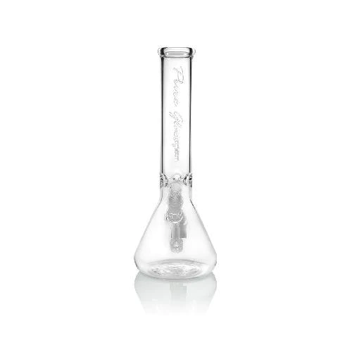 PURE GLASS Fixed Grid Beaker Female - Gatling | H: 30,5 cm 44mm, Schl.: 14mm