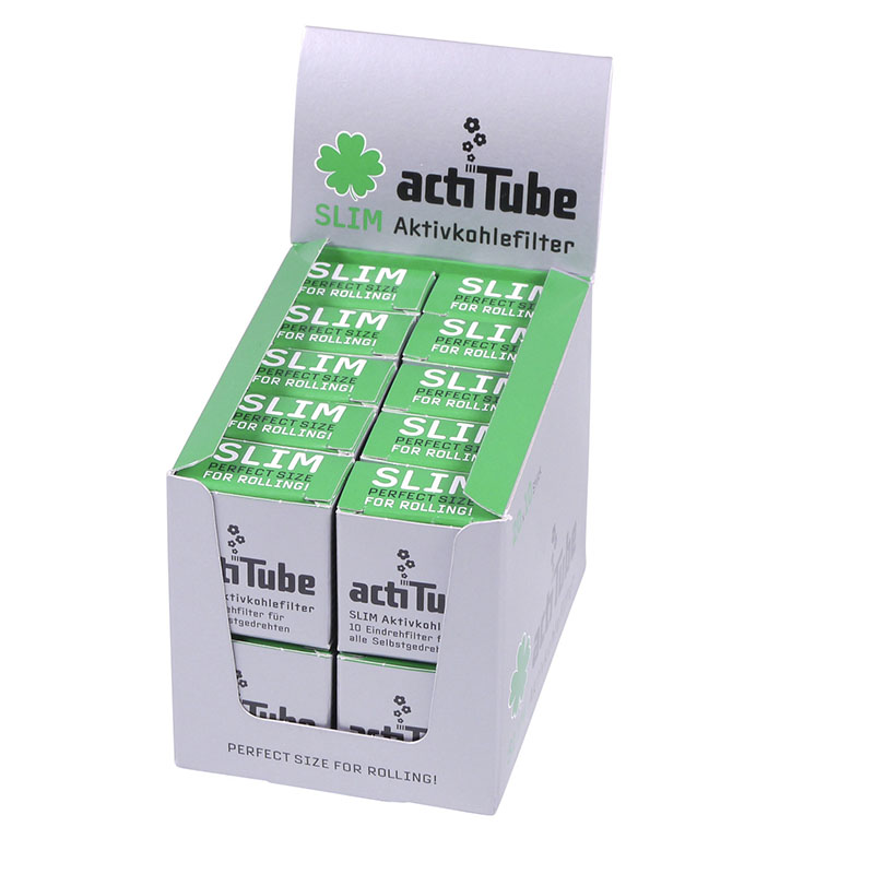 actiTube Aktivkohlefilter Slim Size 7 mm 50 Stück kaufen