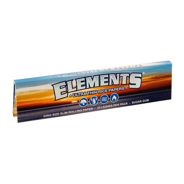 Elements-Papers-Blaettchen-aus-Reispapier-Elements-King-Size-Slim-Elements-Rolling-Papers-1-