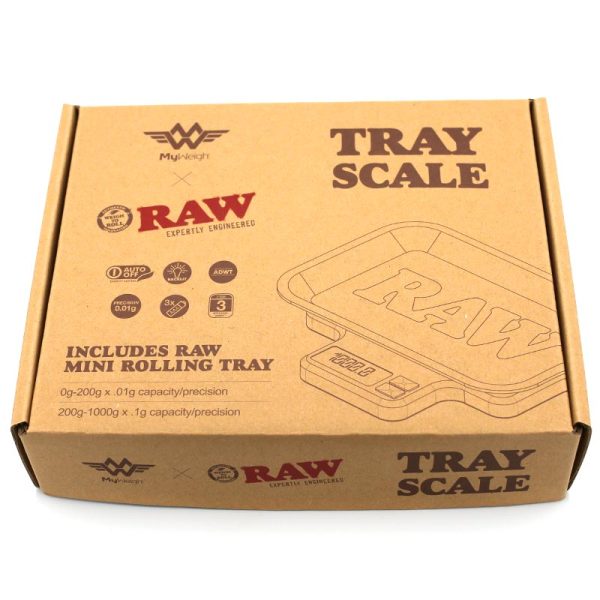 RAW Rolling Tray Digitalwaage 1000g / 0,01g