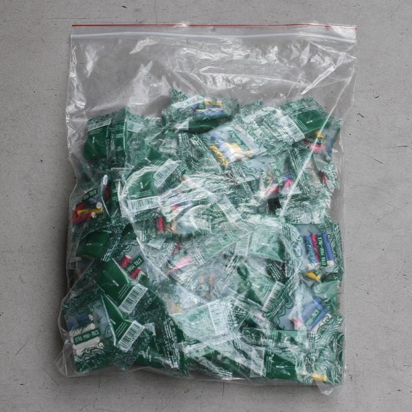 VE 100 Refilll-Bag x 5 PURIZE Mini Pack Aktivkohlefilter XTRA Slim Size Ø 5,9 mm