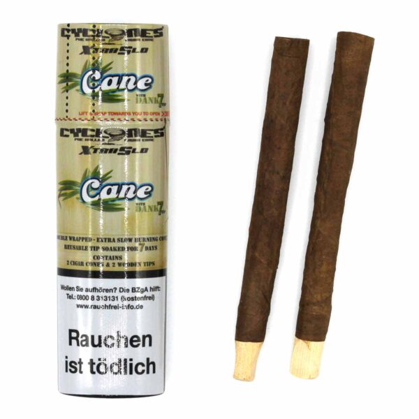 Cyclones-Blunts-Cane-Xtra-Slo-mit-Dank7Tip-Pre-Rolled-